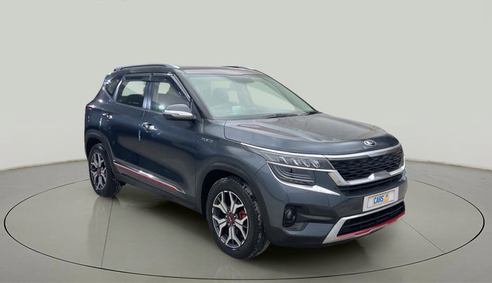 2019 KIA SELTOS GTX AT 1.4 PETROL, Petrol, Automatic, 21,475 km, Right Front Diagonal