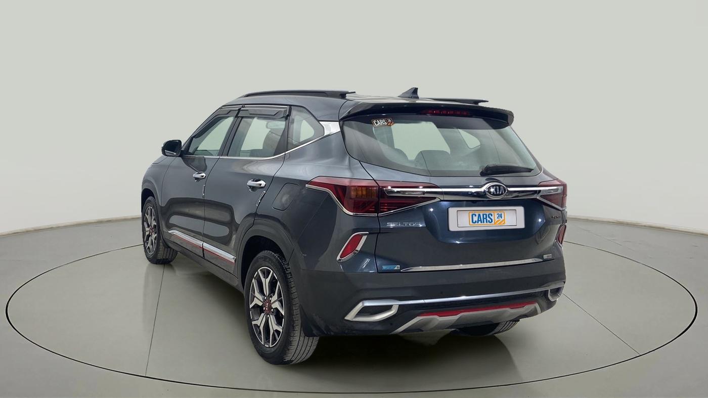 2019 KIA SELTOS GTX AT 1.4 PETROL, Petrol, Automatic, 21,475 km, Left Back Diagonal