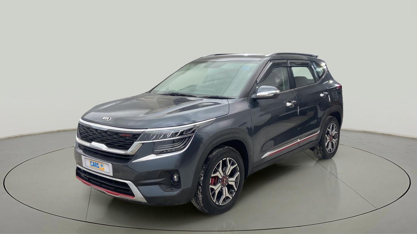 2019 KIA SELTOS GTX AT 1.4 PETROL, Petrol, Automatic, 21,475 km, Left Front Diagonal