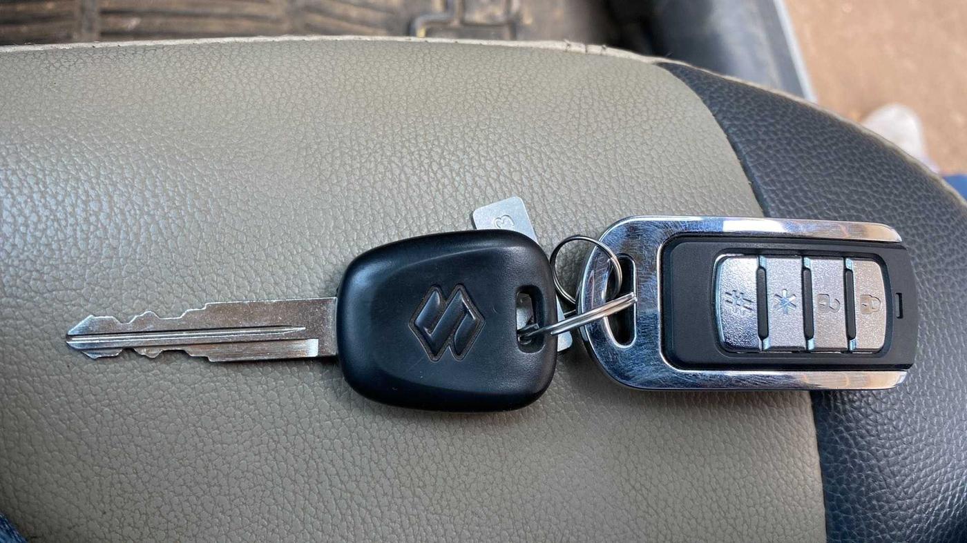 2017 Maruti Alto K10 LXI CNG (AIRBAG), CNG, Manual, 98,779 km, Key Close Up