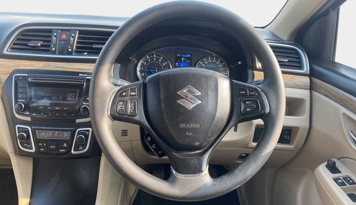 2018 Maruti Ciaz DELTA 1.5 SHVS MT PETROL, Petrol, Manual, 62,315 km, Steering Wheel Close Up