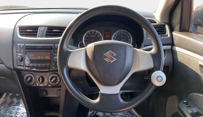 2015 Maruti Swift VXI, Petrol, Manual, 89,863 km, Steering Wheel Close Up