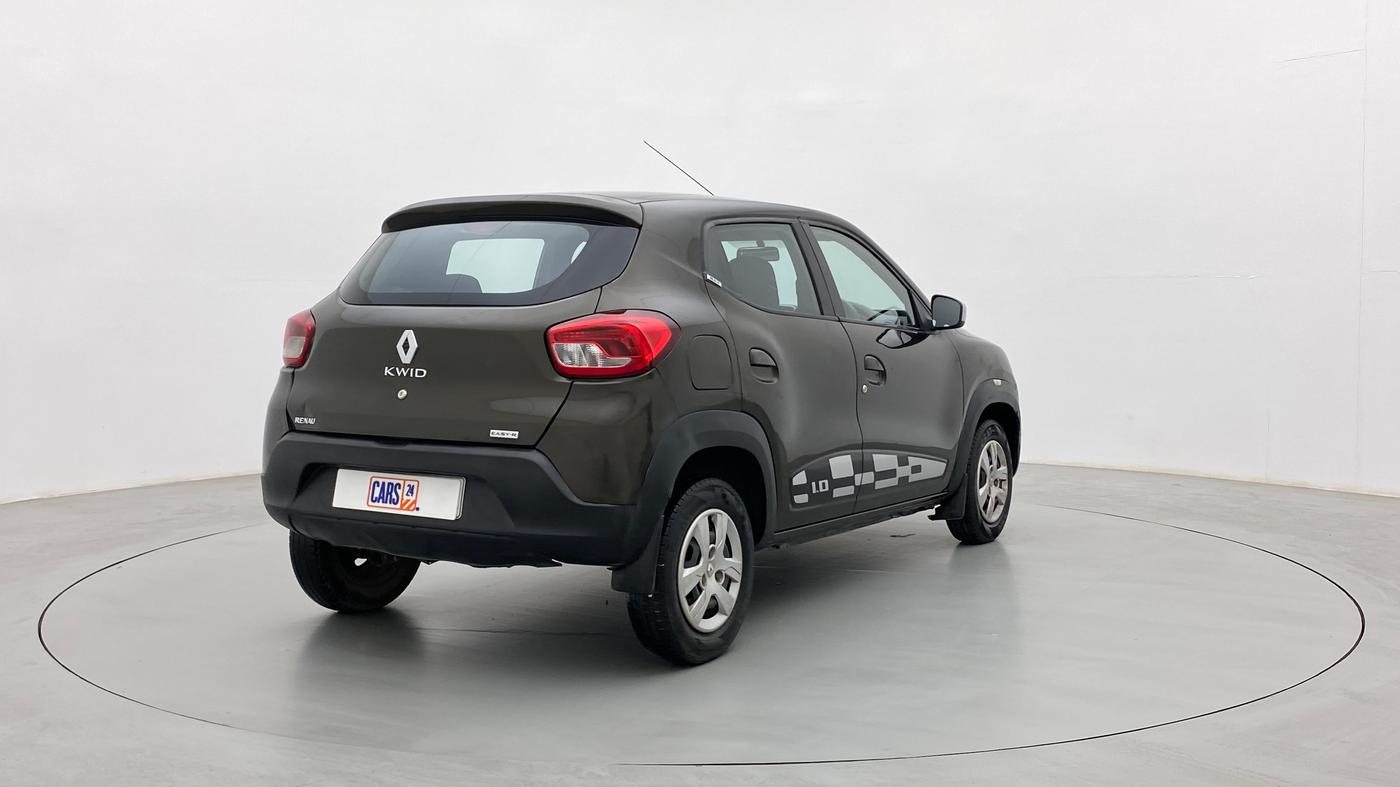 2018 Renault Kwid RXT 1.0 EASY-R  AT, Petrol, Automatic, 97,709 km, Right Back Diagonal