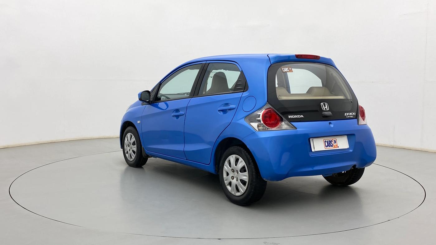 2012 Honda Brio S MT, Petrol, Manual, 57,774 km, Left Back Diagonal