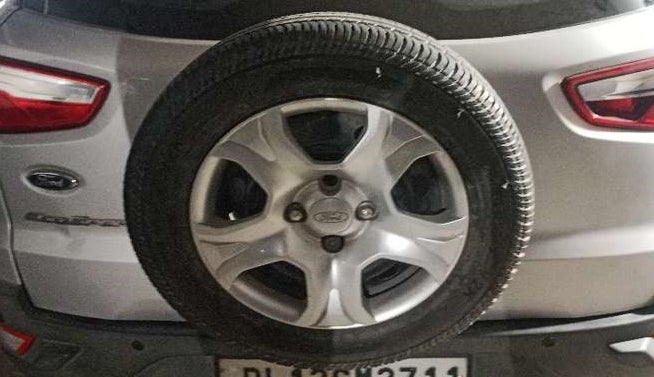 2017 Ford Ecosport AMBIENTE 1.5L PETROL, Petrol, Manual, 55,696 km, Dicky (Boot door) - Slightly dented