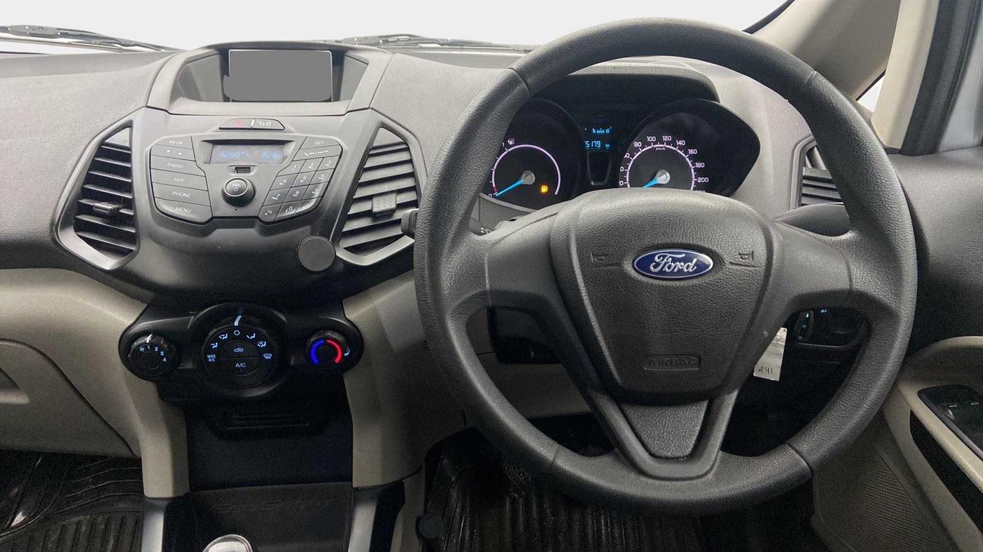 2017 Ford Ecosport AMBIENTE 1.5L PETROL, Petrol, Manual, 55,696 km, Steering Wheel Close Up