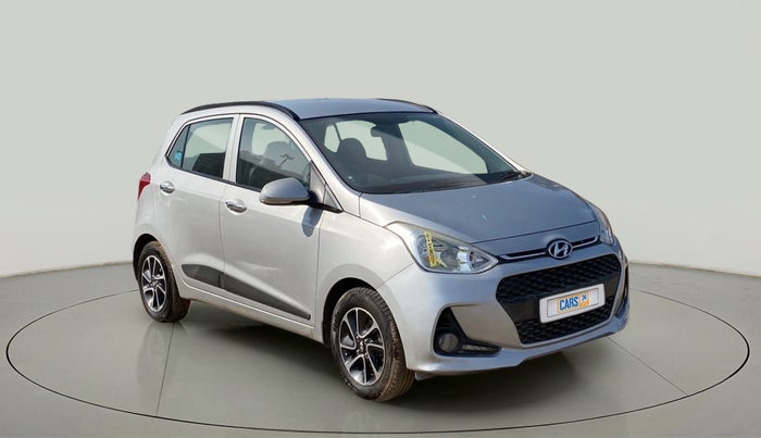 2017 Hyundai Grand i10 ASTA 1.2 KAPPA VTVT, Petrol, Manual, 53,735 km, Right Front Diagonal