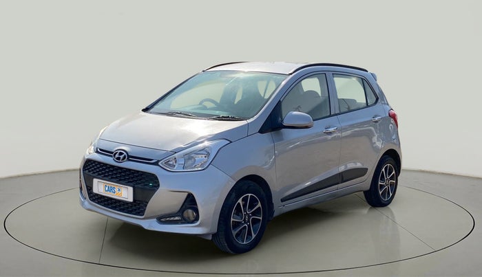 2017 Hyundai Grand i10 ASTA 1.2 KAPPA VTVT, Petrol, Manual, 53,735 km, Left Front Diagonal