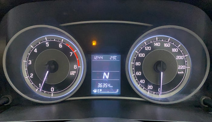 2018 Maruti Dzire ZXI AMT, Petrol, Automatic, 36,353 km, Odometer Image