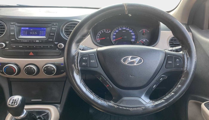 2015 Hyundai Xcent S 1.2, CNG, Manual, 84,411 km, Steering Wheel Close Up