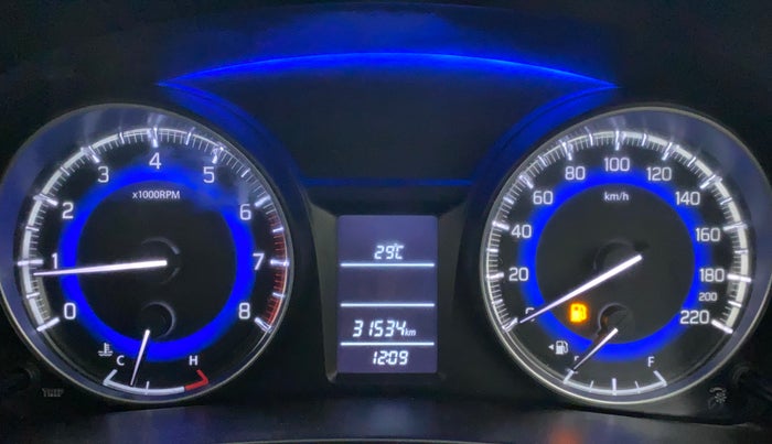 2016 Maruti Baleno DELTA PETROL 1.2, Petrol, Manual, 31,720 km, Odometer Image