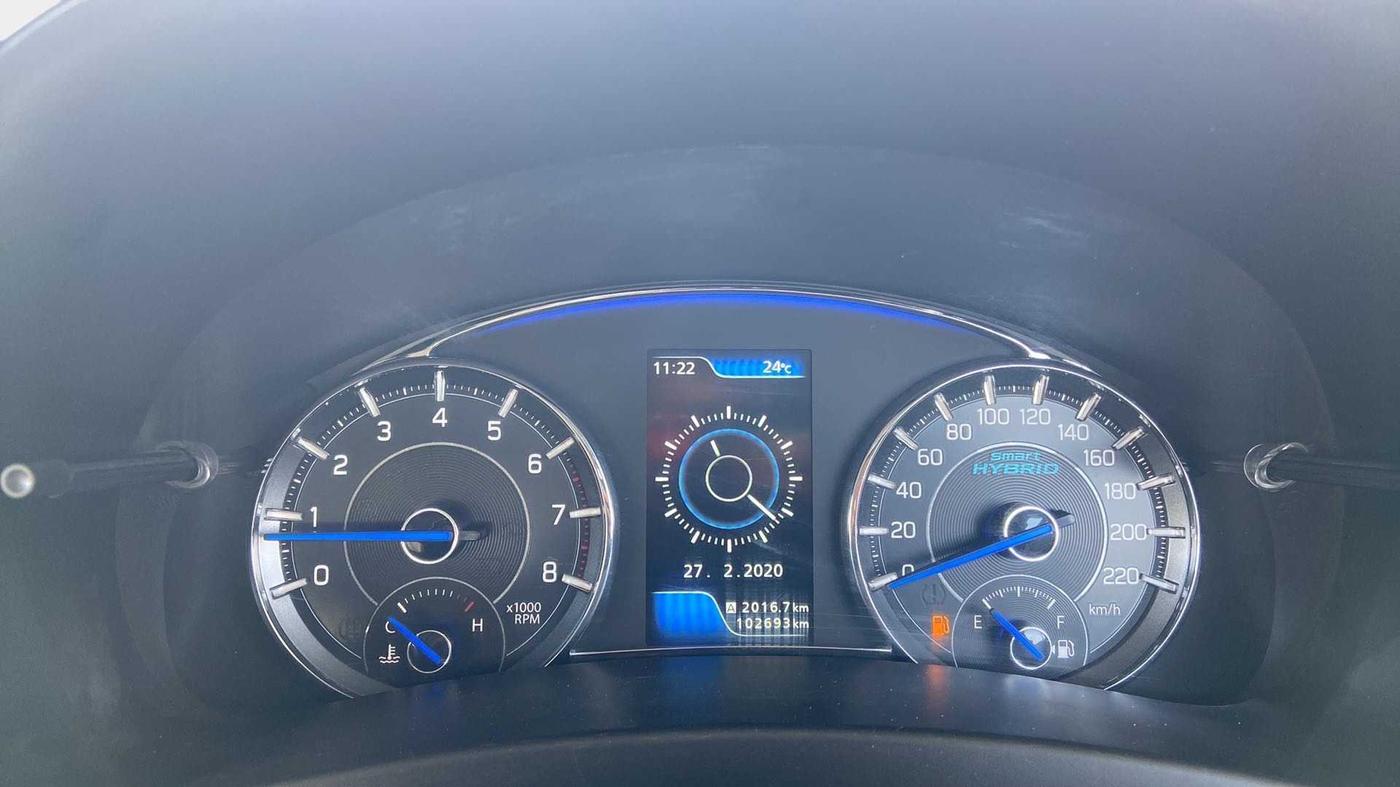 2018 Maruti Ciaz DELTA 1.5 SHVS MT PETROL, Petrol, Manual, 1,02,679 km, Odometer Image
