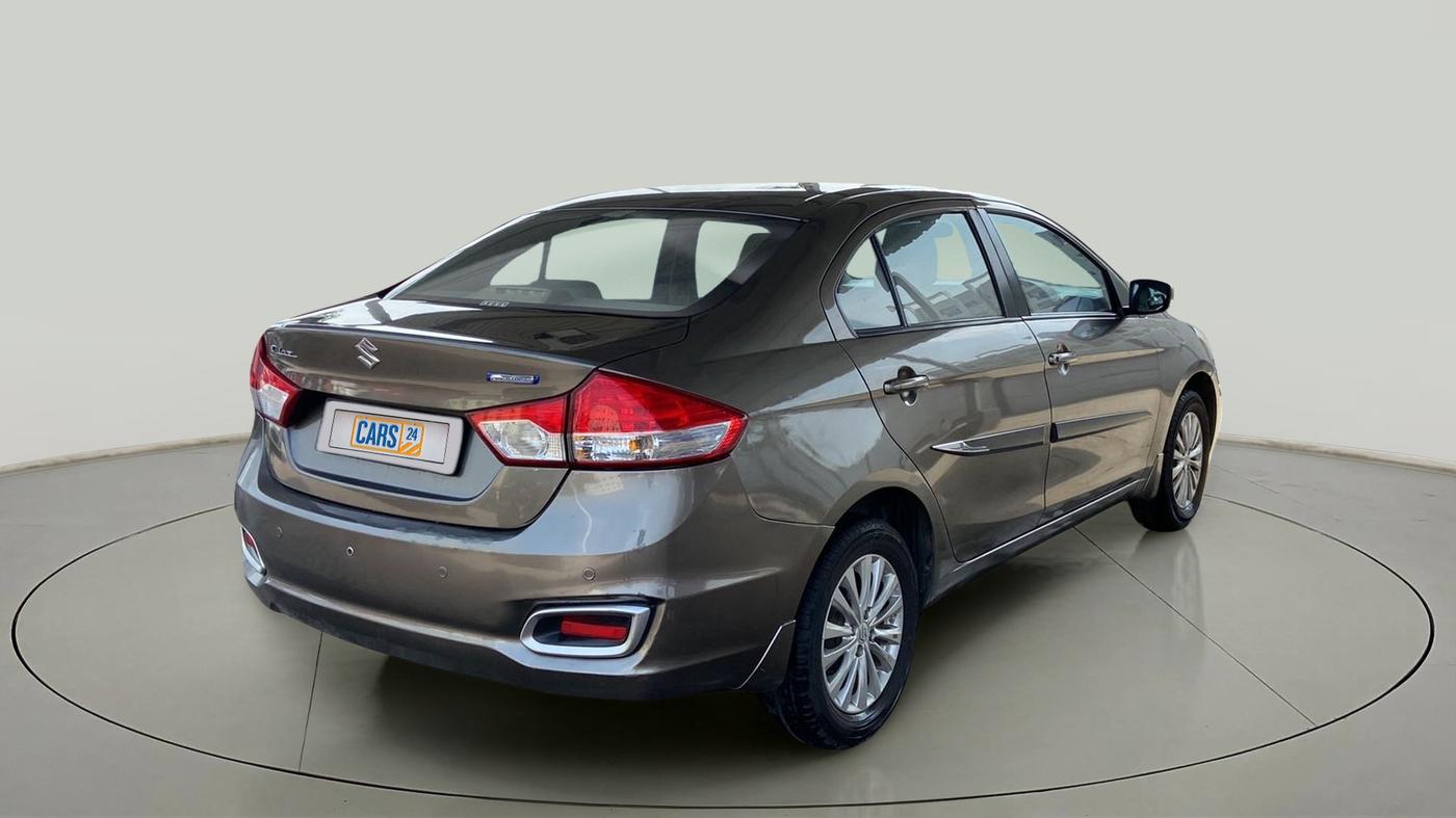 2018 Maruti Ciaz DELTA 1.5 SHVS MT PETROL, Petrol, Manual, 1,02,679 km, Right Back Diagonal