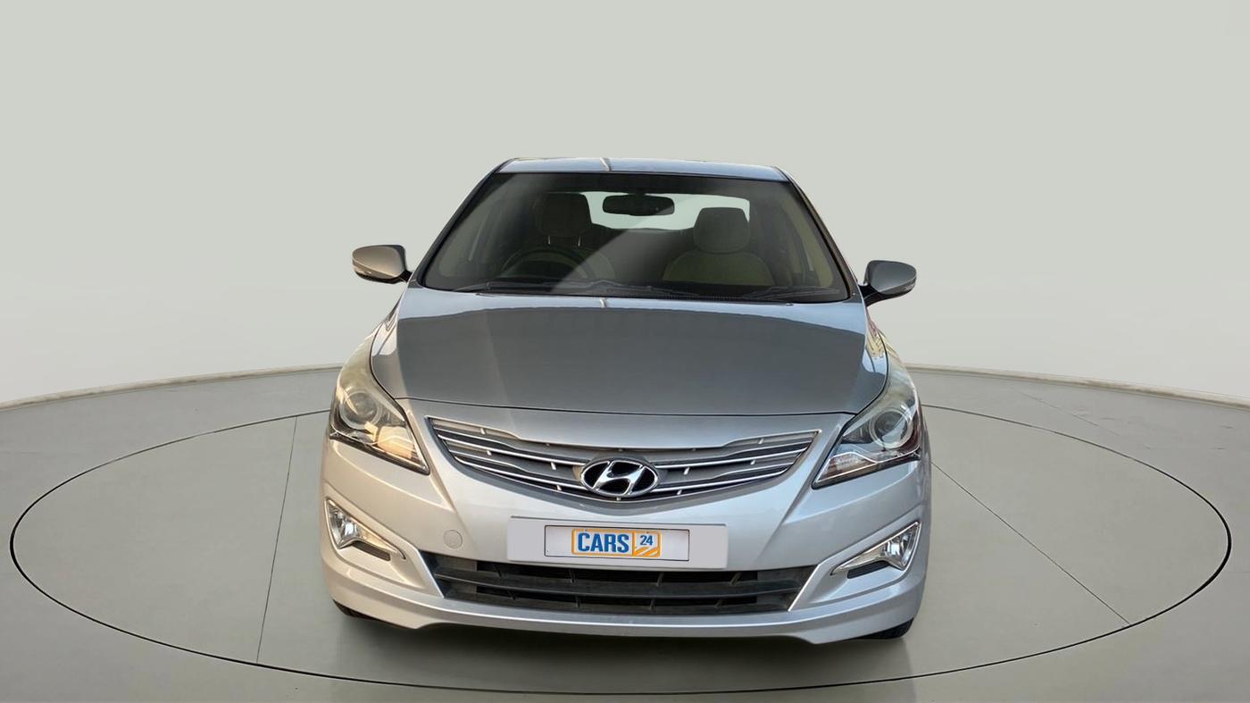 2015 Hyundai Verna FLUIDIC 4S 1.6 VTVT S(O), Petrol, Manual, 49,880 km, Front