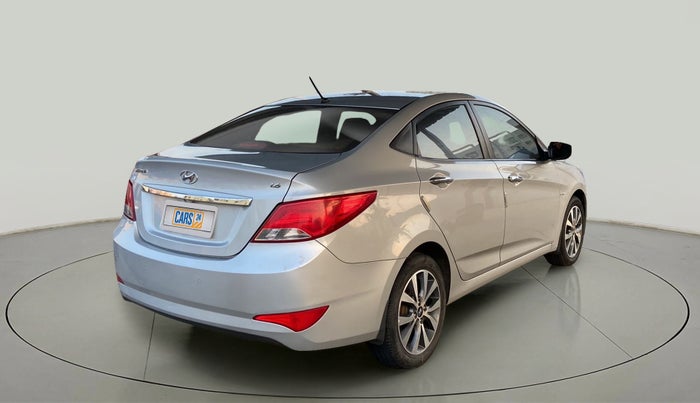 2015 Hyundai Verna FLUIDIC 4S 1.6 VTVT S(O), Petrol, Manual, 49,880 km, Right Back Diagonal