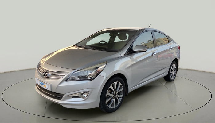 2015 Hyundai Verna FLUIDIC 4S 1.6 VTVT S(O), Petrol, Manual, 49,880 km, Left Front Diagonal
