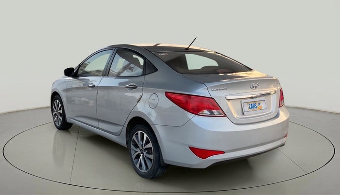 2015 Hyundai Verna FLUIDIC 4S 1.6 VTVT S(O), Petrol, Manual, 49,880 km, Left Back Diagonal