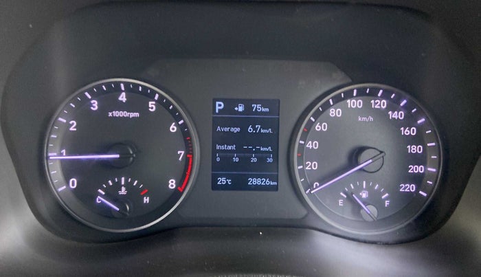 2019 Hyundai Verna 1.6 VTVT SX + AT, Petrol, Automatic, 30,113 km, Odometer Image