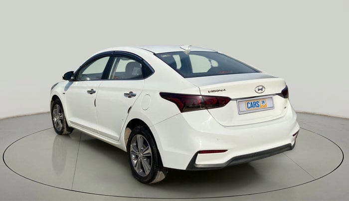 2019 Hyundai Verna 1.6 VTVT SX + AT, Petrol, Automatic, 30,113 km, Left Back Diagonal