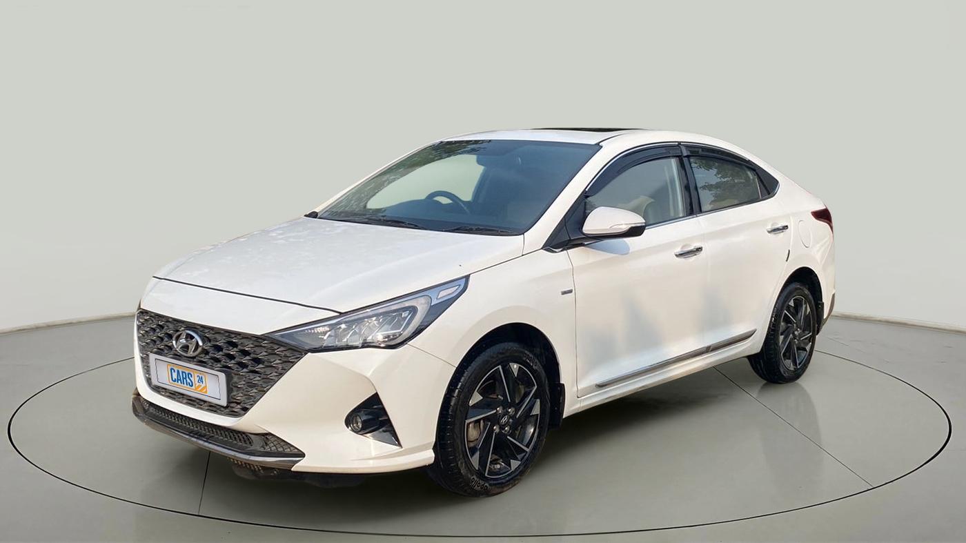 2020 Hyundai Verna SX (O) 1.5 CRDI AT, Diesel, Automatic, 58,717 km, Left Front Diagonal