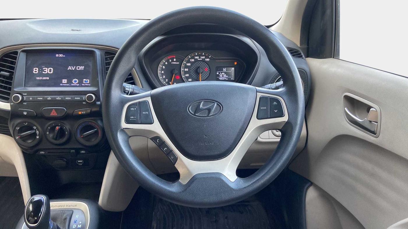 2018 Hyundai NEW SANTRO SPORTZ AMT, Petrol, Automatic, 48,259 km, Steering Wheel Close Up
