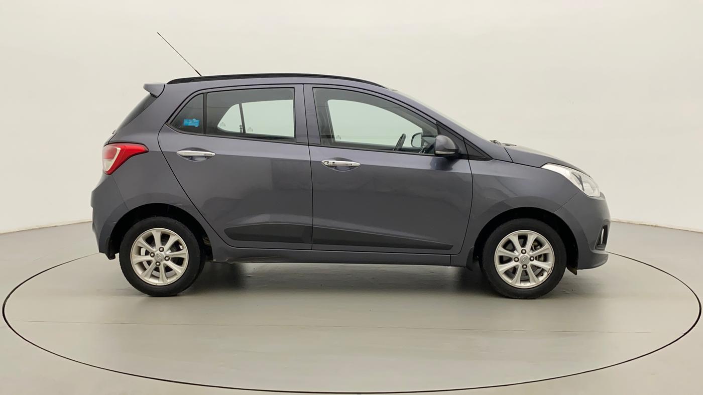 2015 Hyundai Grand i10 ASTA AT 1.2 KAPPA VTVT, Petrol, Automatic, 30,800 km, Right Side View