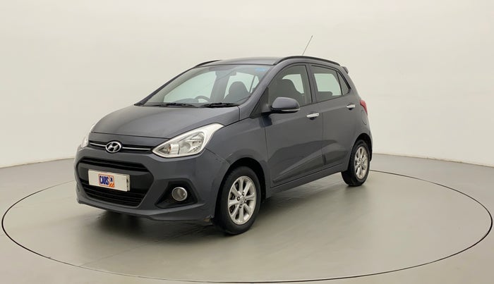 2015 Hyundai Grand i10 ASTA AT 1.2 KAPPA VTVT, Petrol, Automatic, 30,800 km, Left Front Diagonal