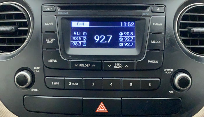 2015 Hyundai Grand i10 ASTA AT 1.2 KAPPA VTVT, Petrol, Automatic, 30,800 km, Infotainment System