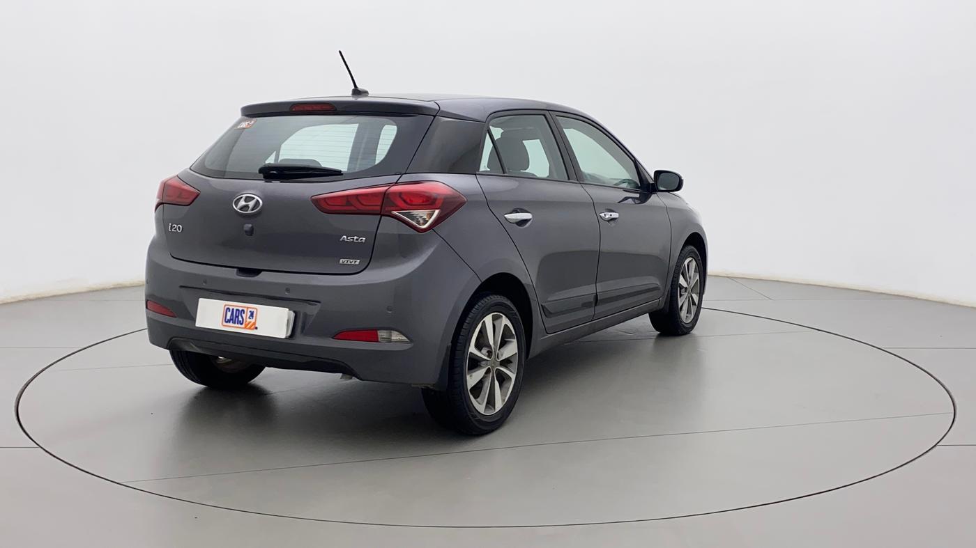 2016 Hyundai Elite i20 ASTA 1.2 (O), Petrol, Manual, 23,047 km, Right Back Diagonal