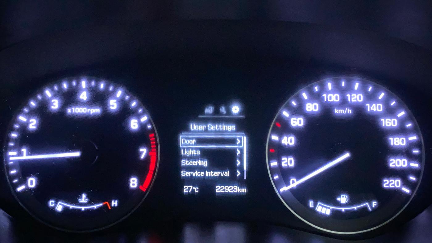 2016 Hyundai Elite i20 ASTA 1.2 (O), Petrol, Manual, 23,047 km, Odometer Image