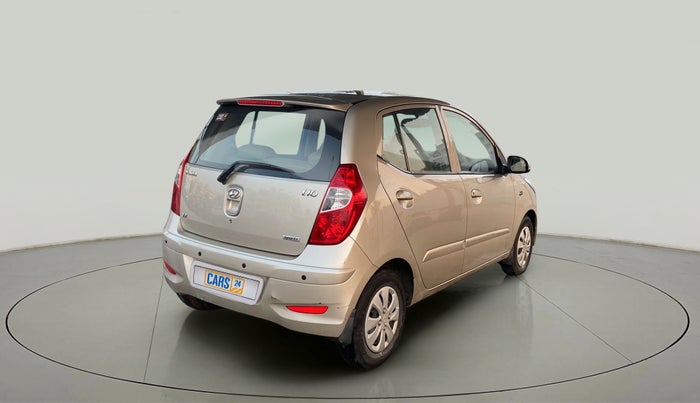 2012 Hyundai i10 SPORTZ 1.2, Petrol, Manual, 41,044 km, Right Back Diagonal