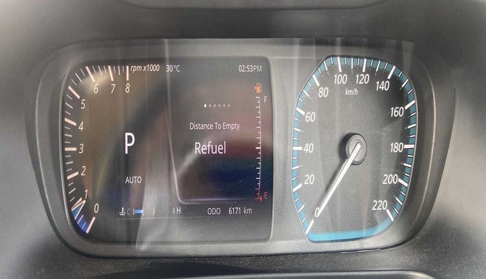2022 Tata ALTROZ XZA PLUS, Petrol, Automatic, 6,161 km, Odometer Image