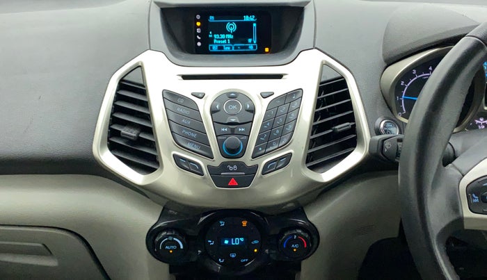 2017 Ford Ecosport TITANIUM 1.5L PETROL AT, Petrol, Automatic, 34,750 km, Air Conditioner