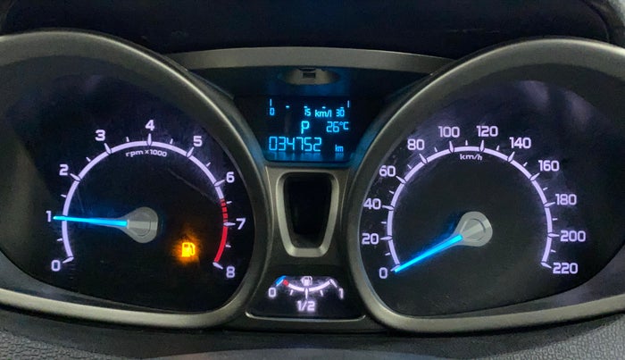 2017 Ford Ecosport TITANIUM 1.5L PETROL AT, Petrol, Automatic, 34,750 km, Odometer Image