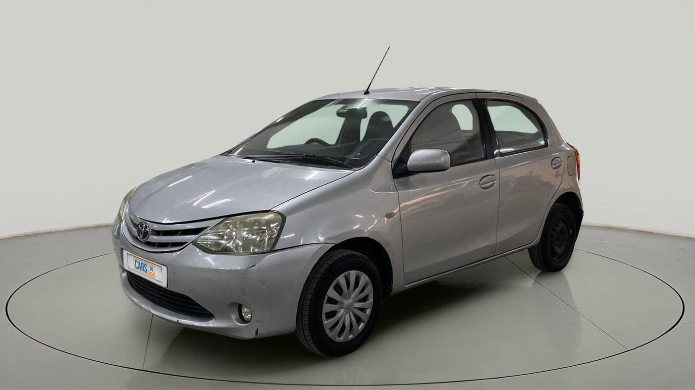 2011 Toyota Etios Liva G, Petrol, Manual, 64,980 km, Left Front Diagonal