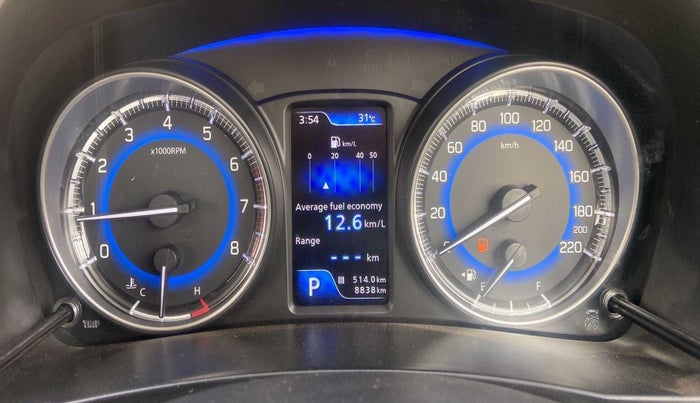 2021 Maruti Baleno ZETA CVT PETROL 1.2, Petrol, Automatic, 8,822 km, Odometer Image