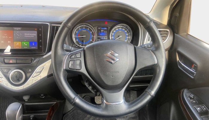 2021 Maruti Baleno ZETA CVT PETROL 1.2, Petrol, Automatic, 8,822 km, Steering Wheel Close Up
