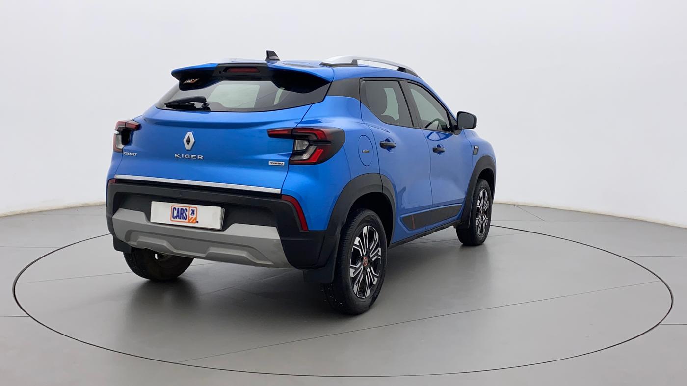 2022 Renault Kiger RXZ TURBO MT, Petrol, Manual, 18,145 km, Right Back Diagonal