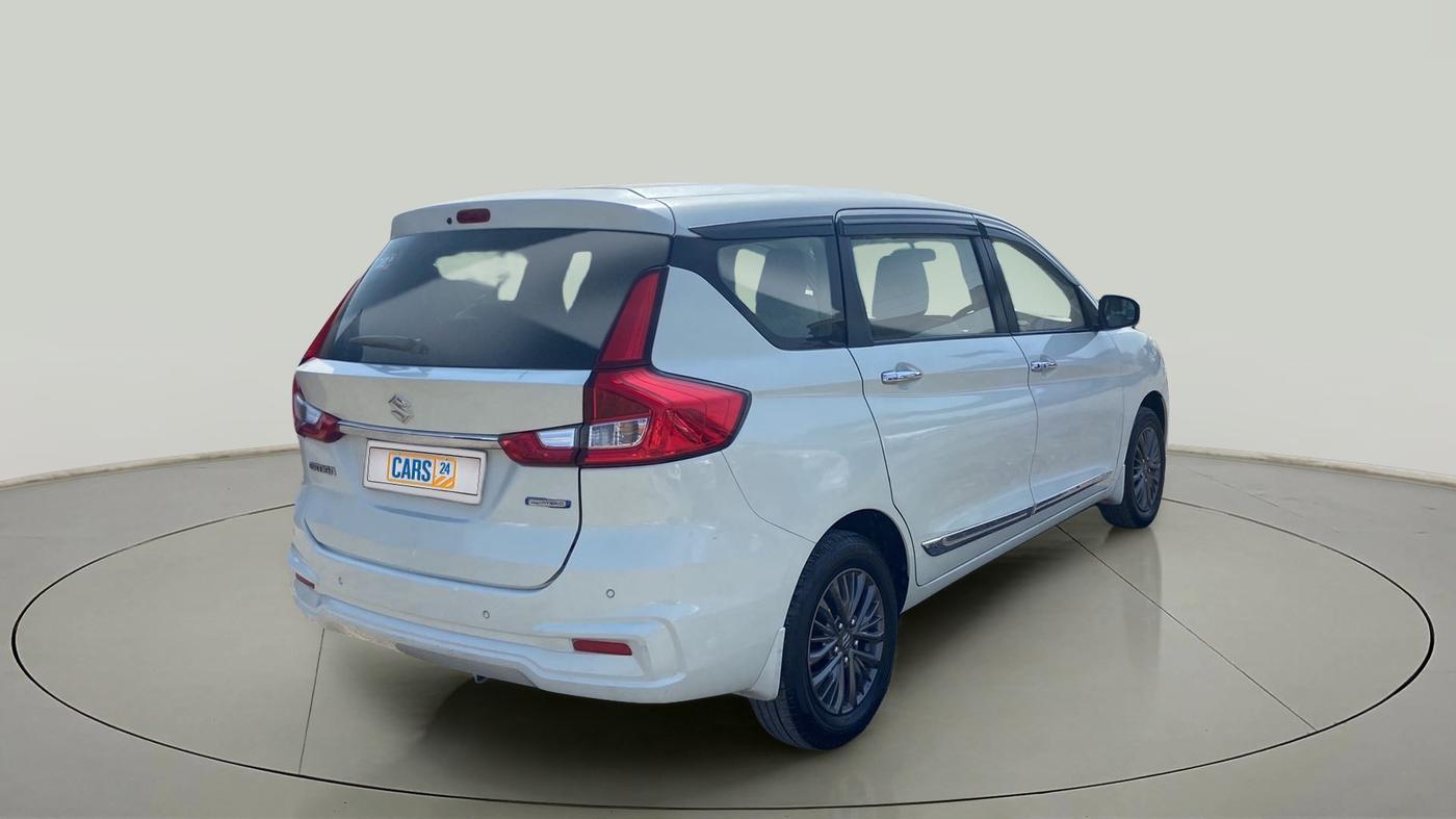 2019 Maruti Ertiga ZXI+ SHVS, Petrol, Manual, 46,815 km, Right Back Diagonal