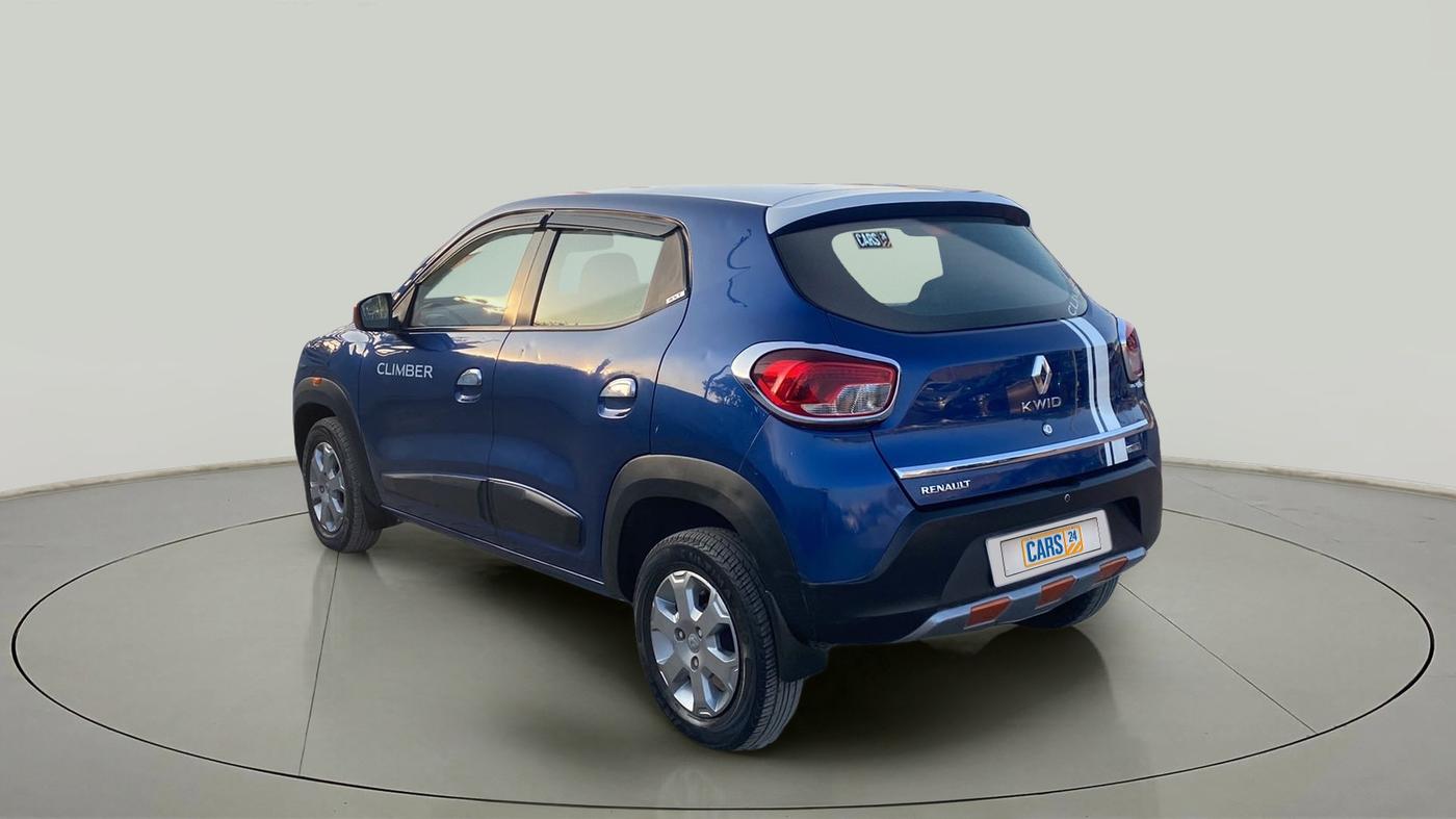2017 Renault Kwid CLIMBER 1.0 AMT, Petrol, Automatic, 27,820 km, Left Back Diagonal