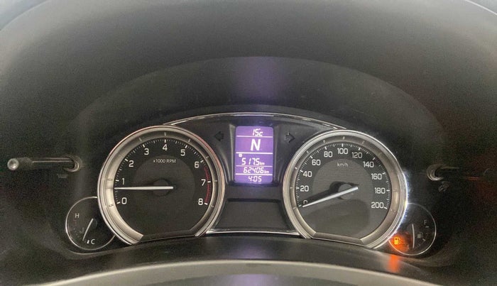 2017 Maruti Ciaz ZETA 1.4  AT PETROL, CNG, Automatic, 62,551 km, Odometer Image