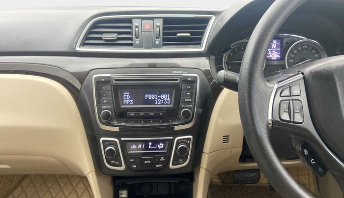 2017 Maruti Ciaz ZETA 1.4  AT PETROL, CNG, Automatic, 62,551 km, Air Conditioner