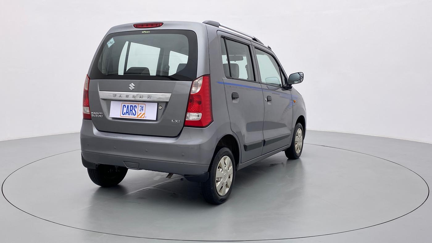 2014 Maruti Wagon R 1.0 LXI CNG, CNG, Manual, 71,276 km, Right Back Diagonal