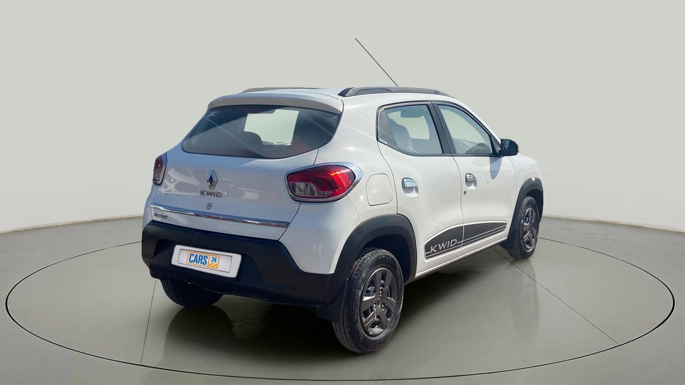 2018 Renault Kwid RXT 1.0 (O), Petrol, Manual, 16,841 km, Right Back Diagonal