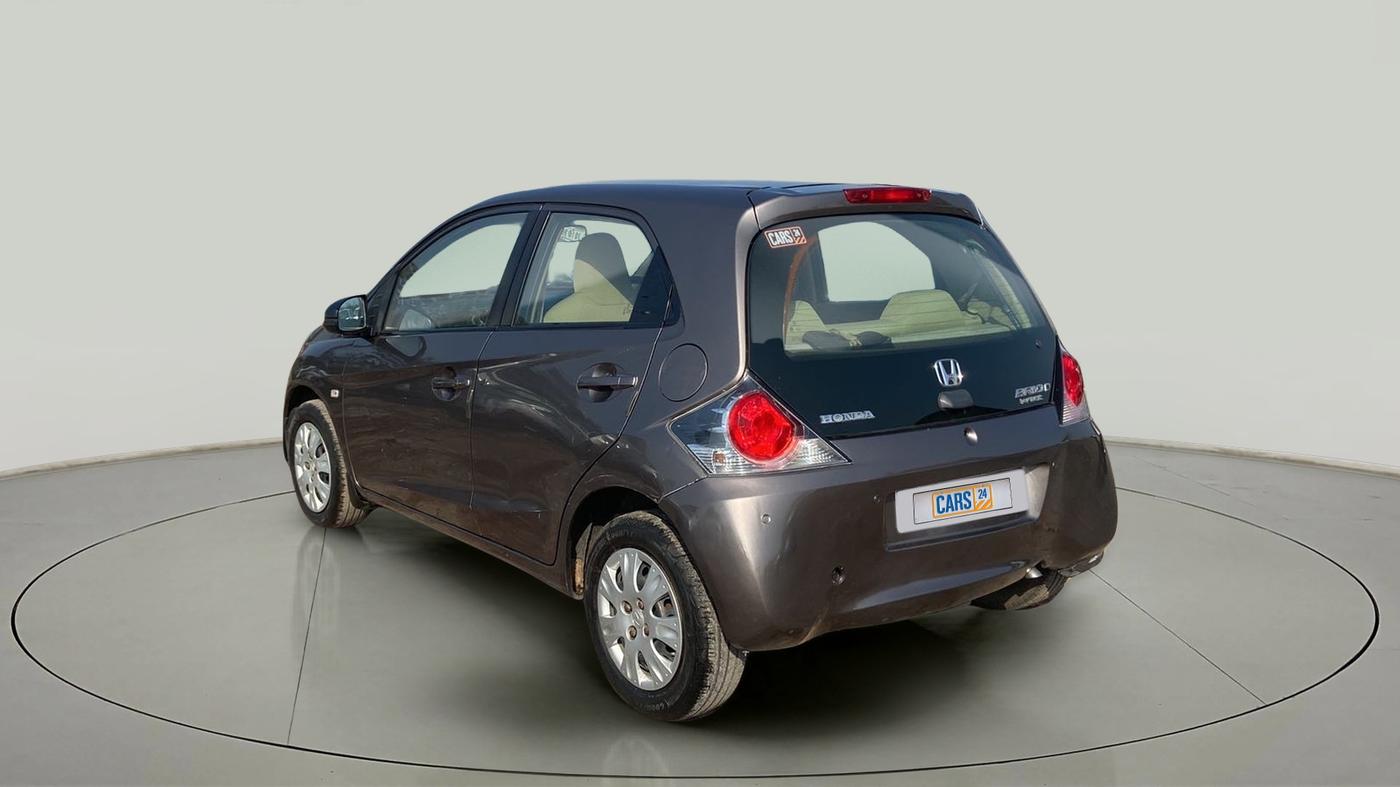 2014 Honda Brio S MT, Petrol, Manual, 89,681 km, Left Back Diagonal