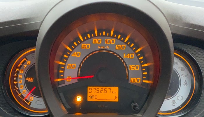 2013 Honda Brio S MT, Petrol, Manual, 75,335 km, Odometer Image