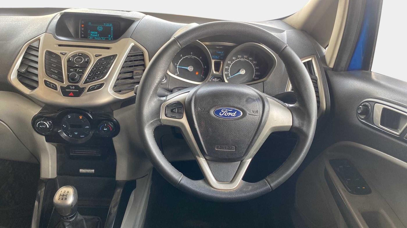 2015 Ford Ecosport TITANIUM 1.5L DIESEL, Diesel, Manual, 95,960 km, Steering Wheel Close Up