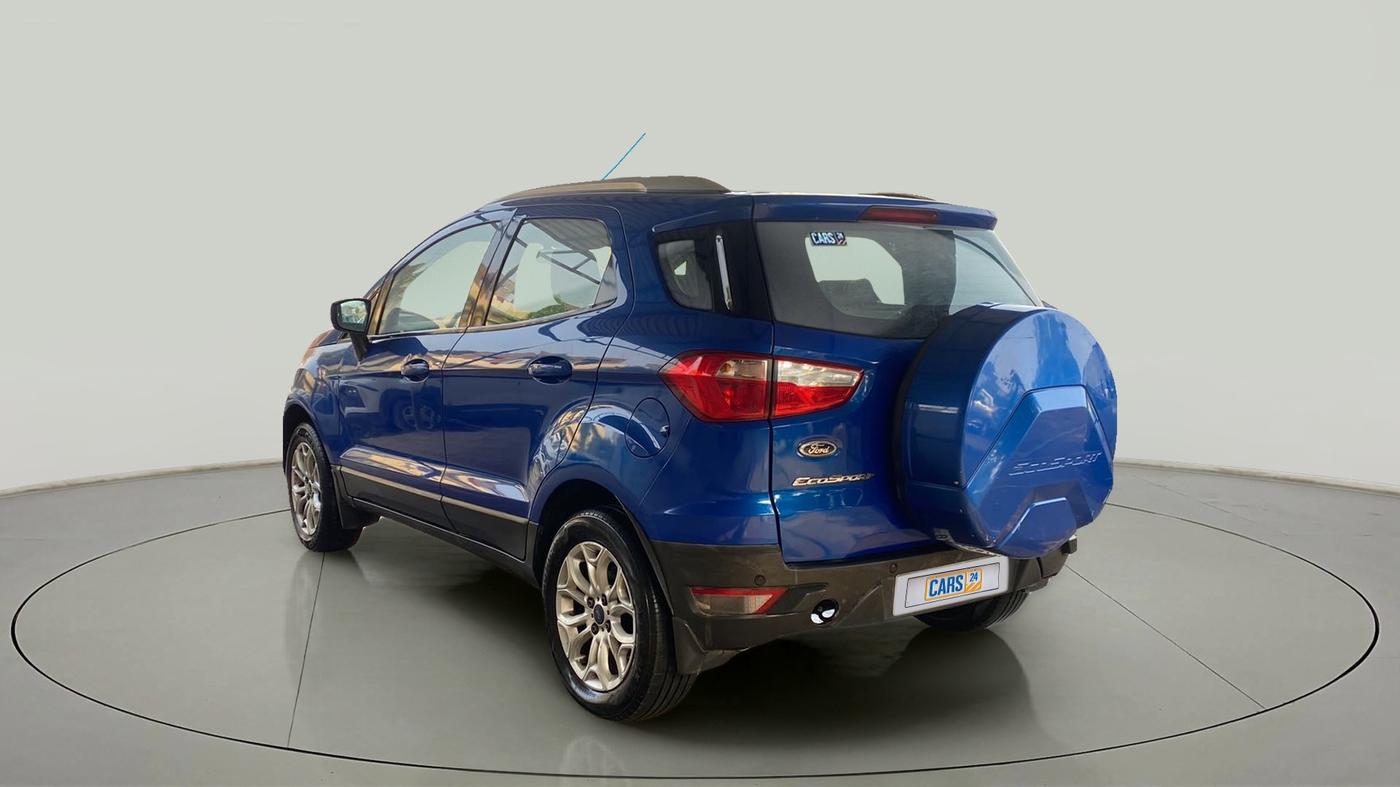 2015 Ford Ecosport TITANIUM 1.5L DIESEL, Diesel, Manual, 95,960 km, Left Back Diagonal