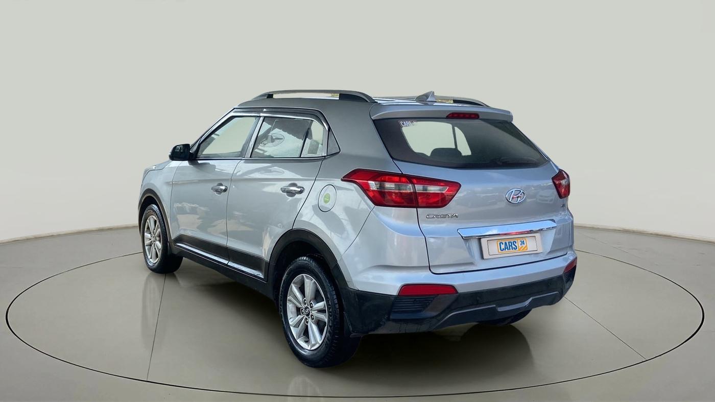 2015 Hyundai Creta SX PLUS 1.6 PETROL, Petrol, Manual, 1,01,468 km, Left Back Diagonal