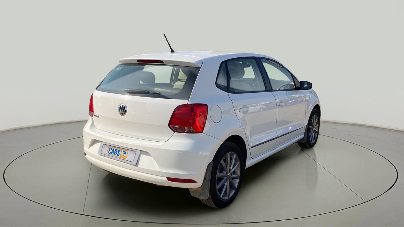 2019 Volkswagen Polo HIGHLINE PLUS 1.0L TSI, Petrol, Manual, 51,487 km, Right Back Diagonal